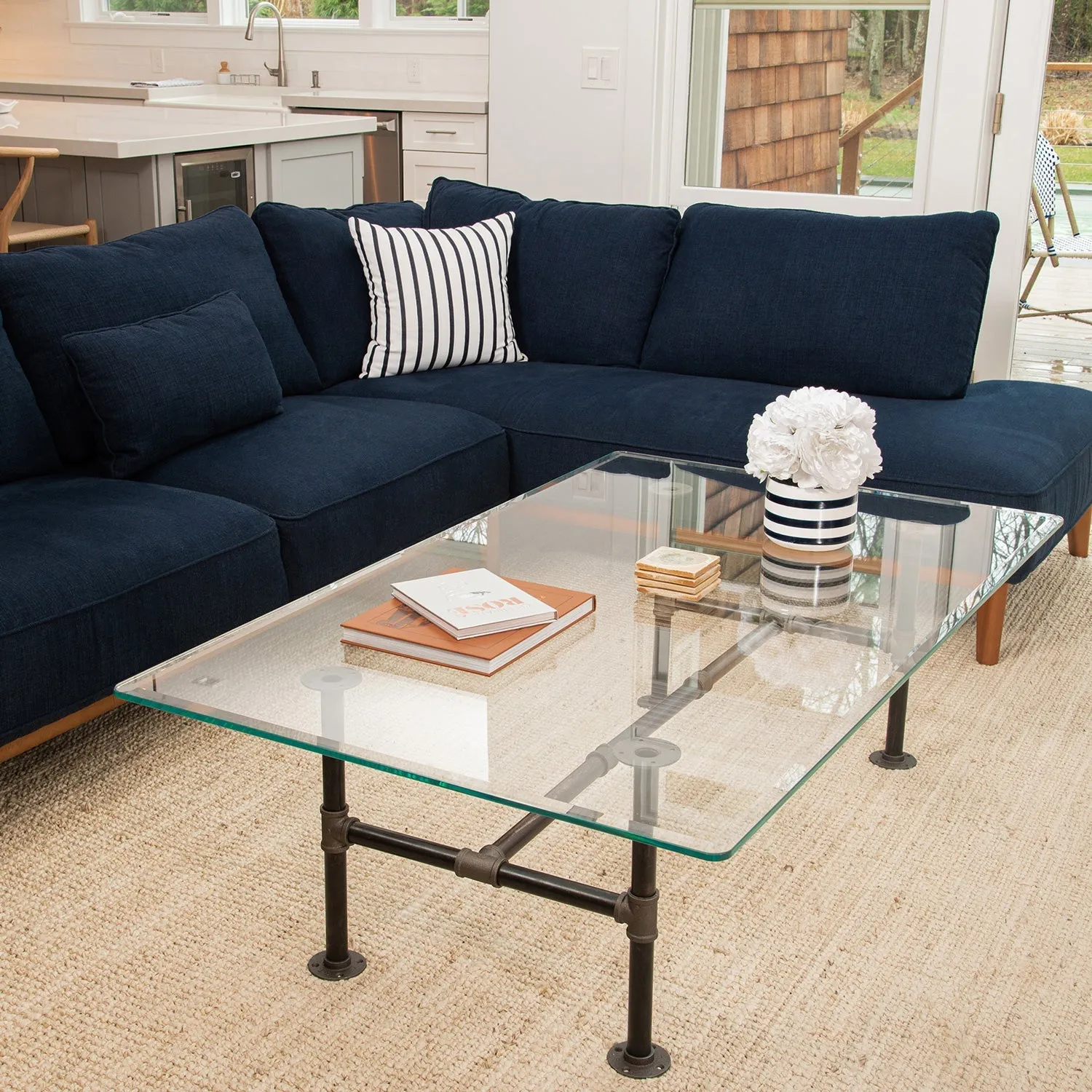 30" x 36" Rectangle Glass Table Tops