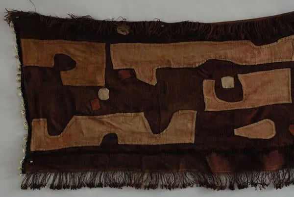 African Bakuba Dance Skirt