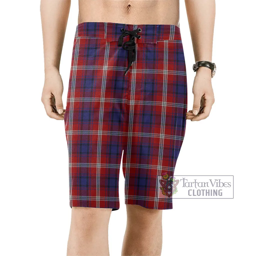 Ainslie Tartan Men's Board Shorts