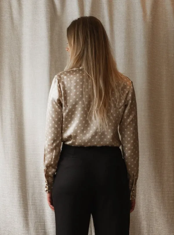 Amanda Blouse, Silk Dot