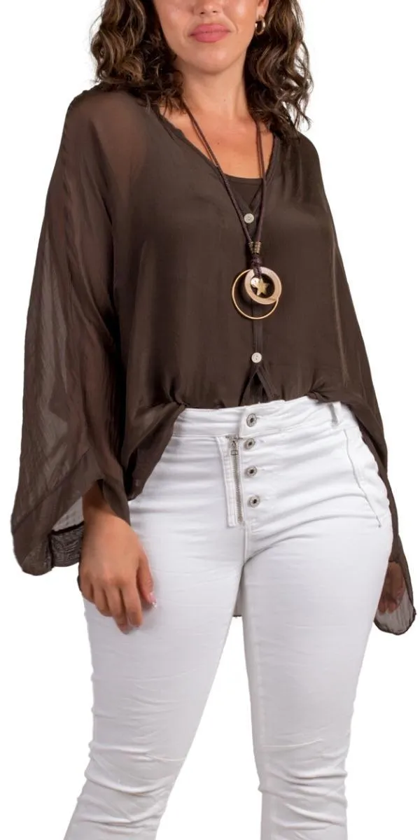 Angelo Silk Blouse