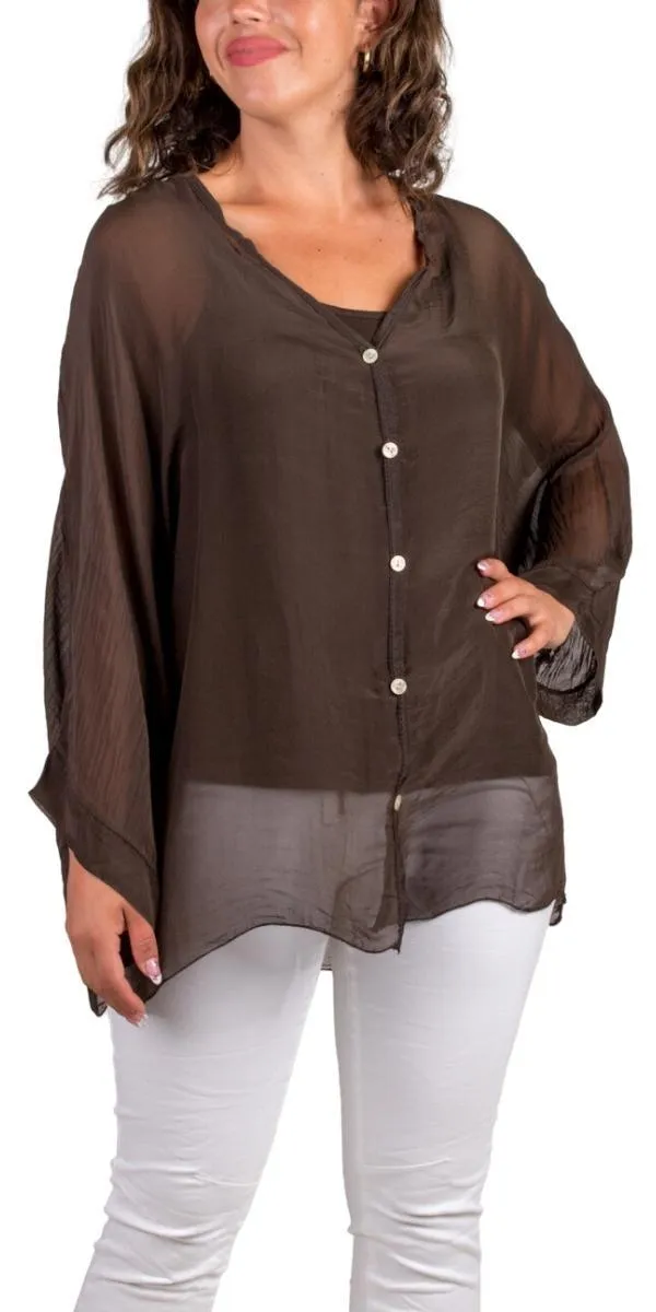 Angelo Silk Blouse