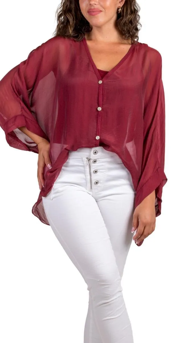 Angelo Silk Blouse