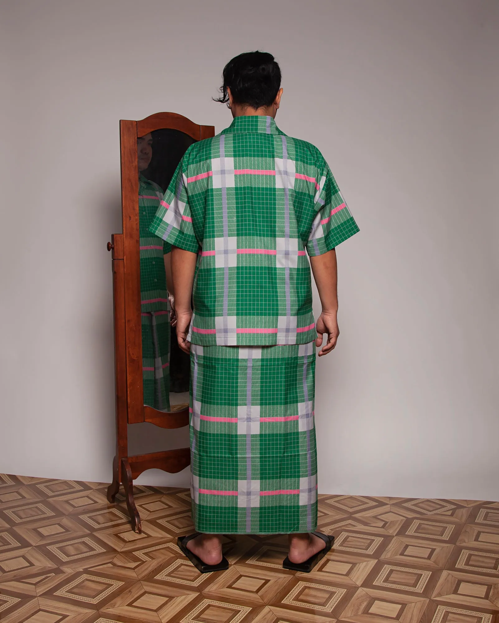 Baju Pantai Pelikat (Green)