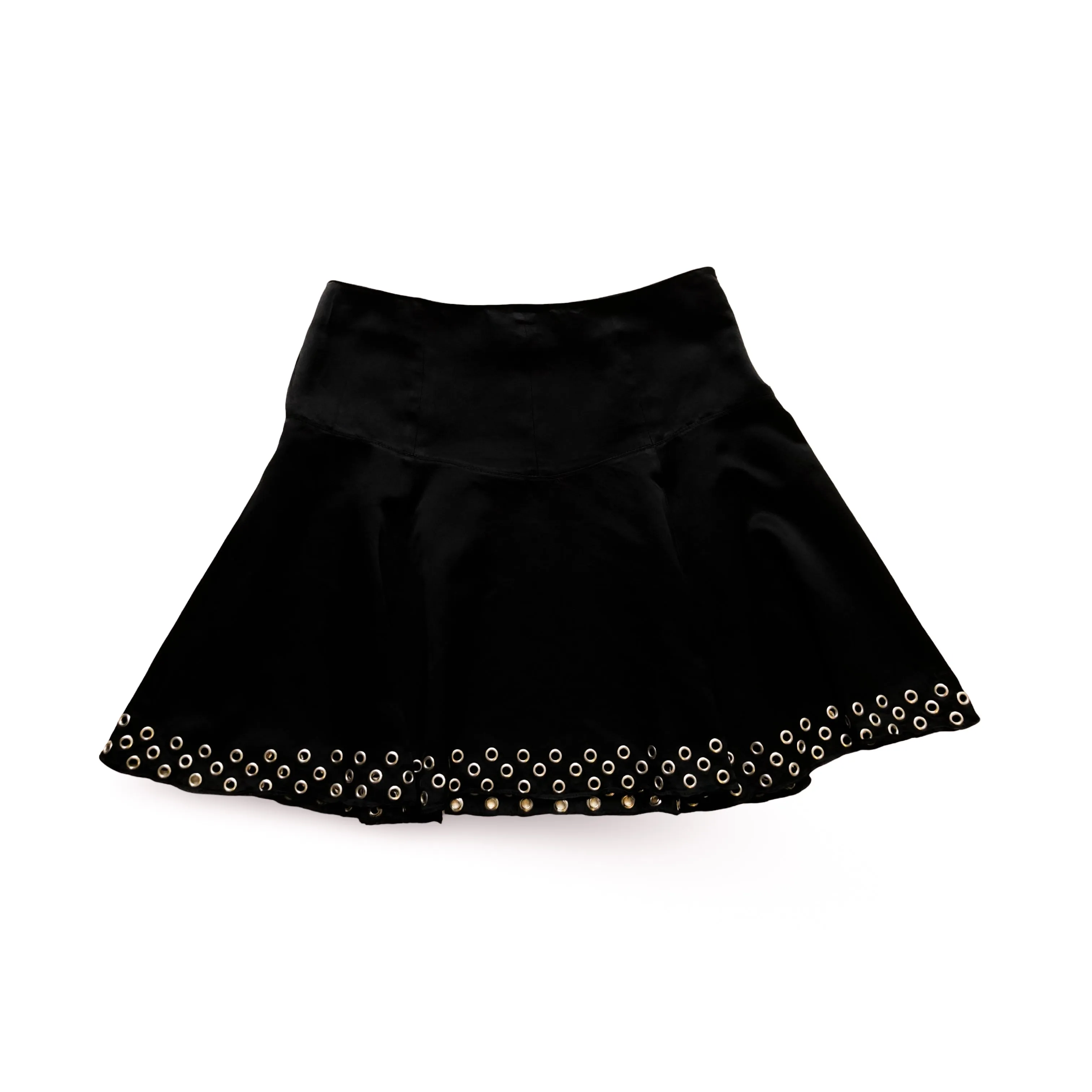 Blumarine S/S 2003 eyelet silk skirt - runway