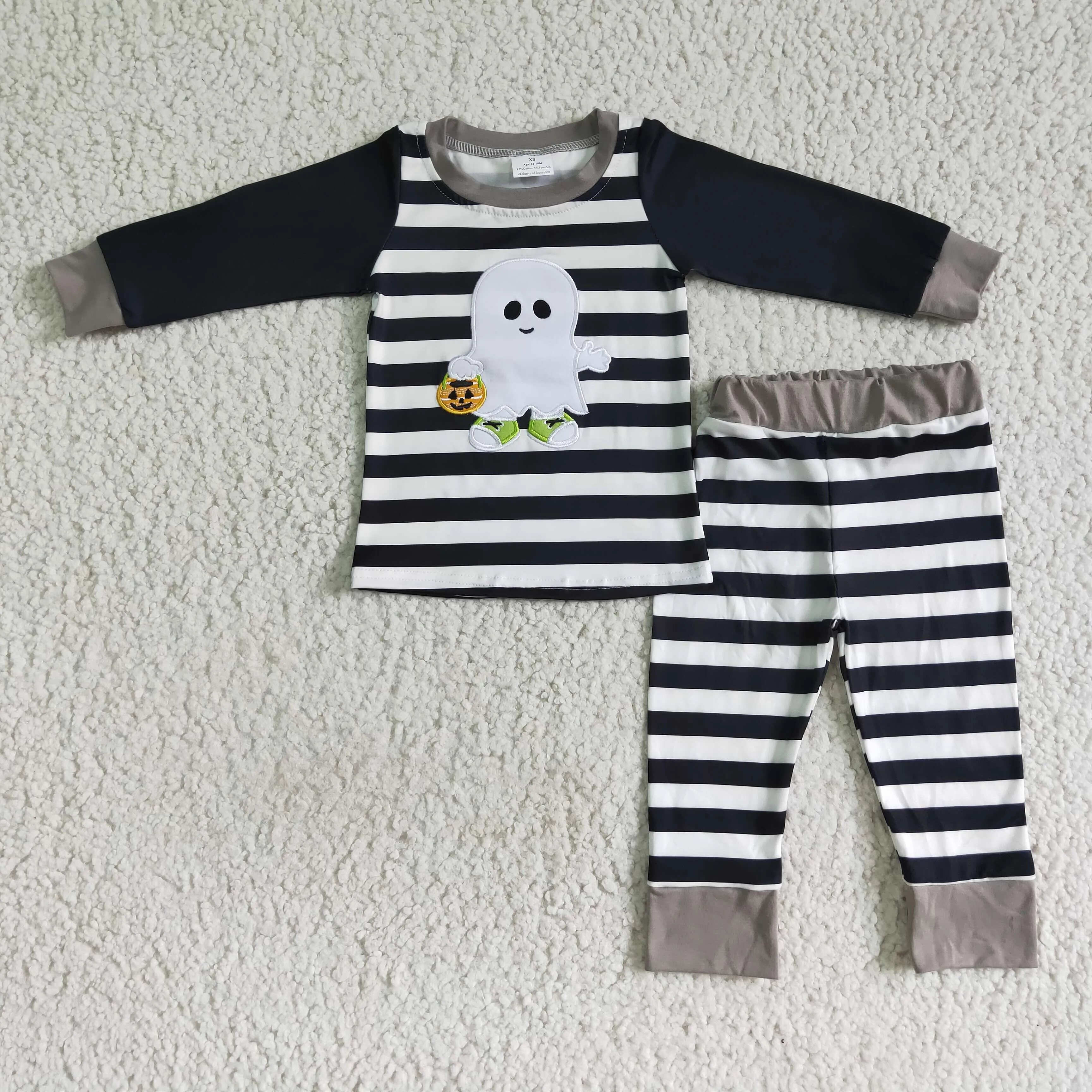 Boys Halloween Ghost pajamas sets BLP0018