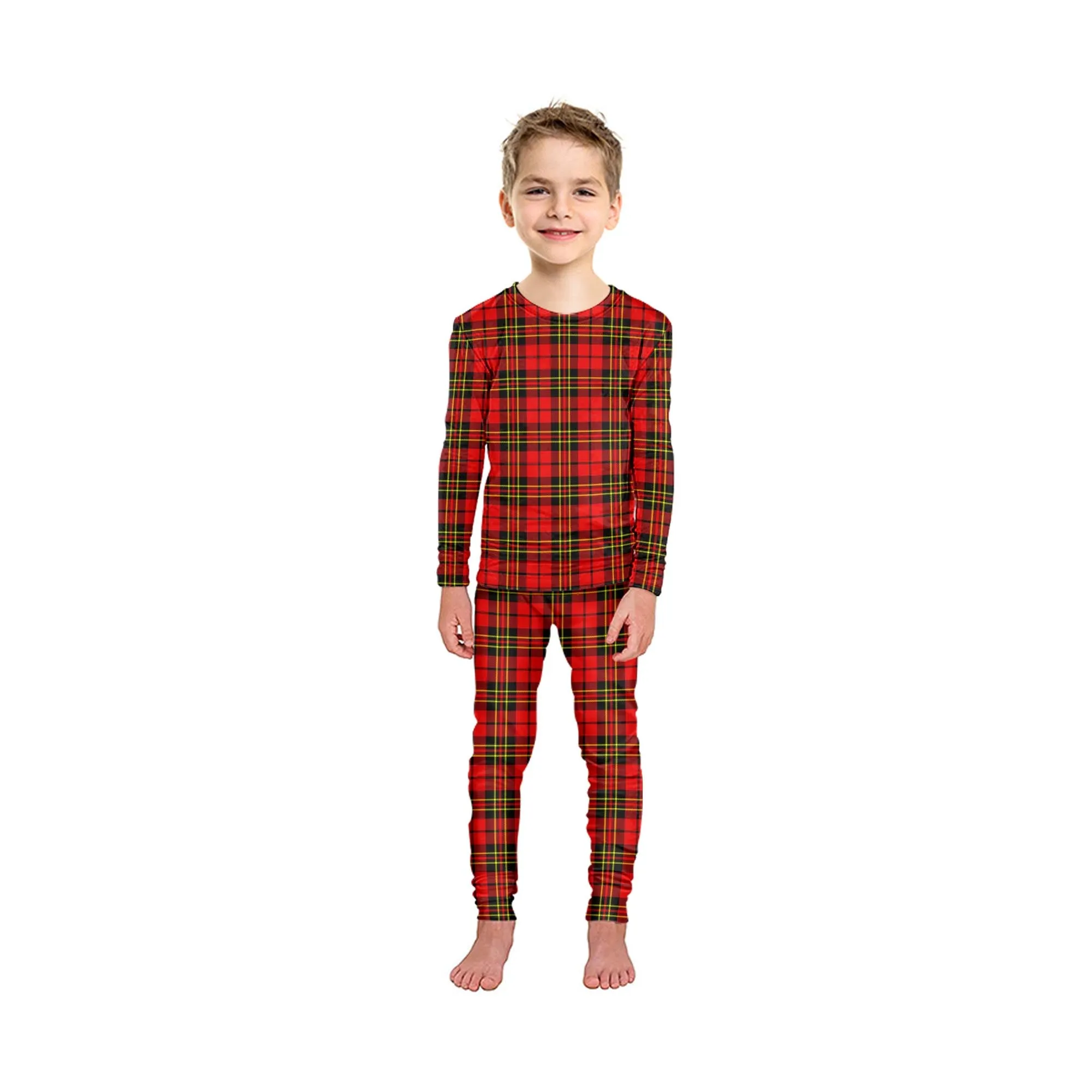 Brodie Modern Tartan Pajamas Family Set