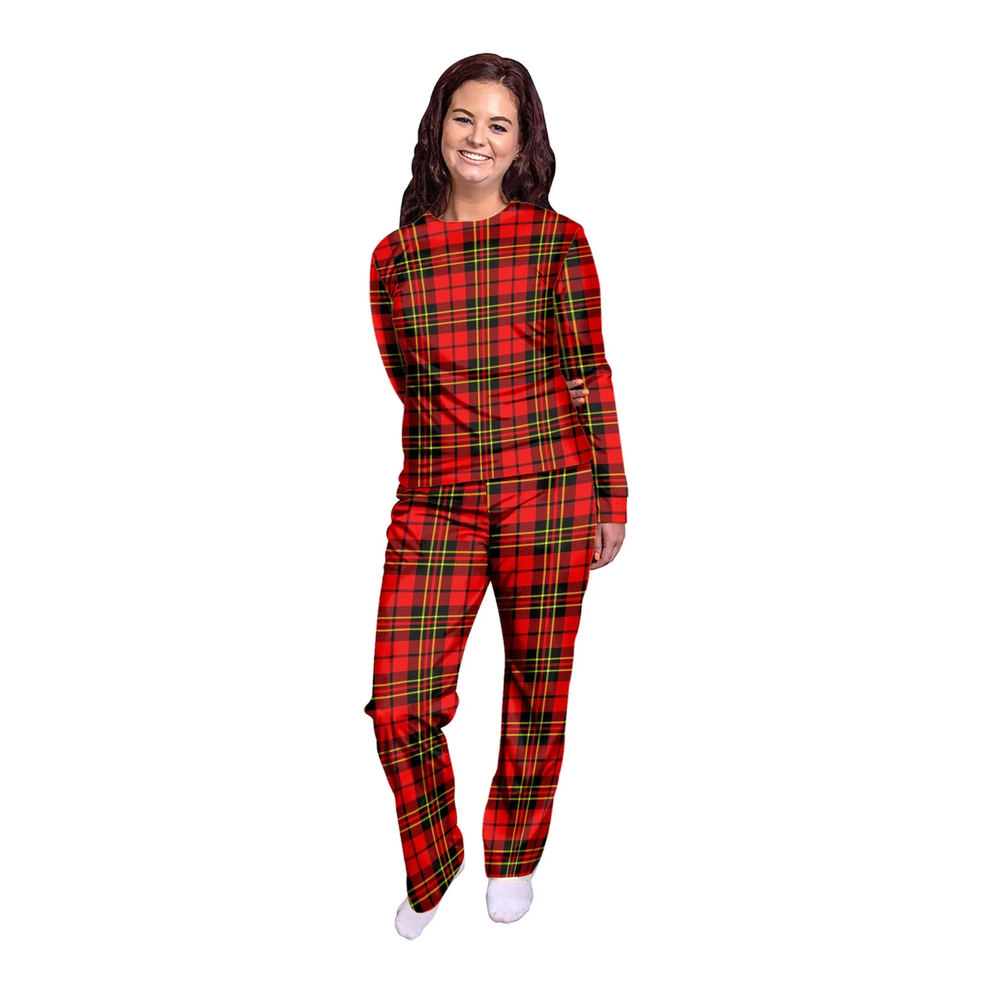 Brodie Modern Tartan Pajamas Family Set