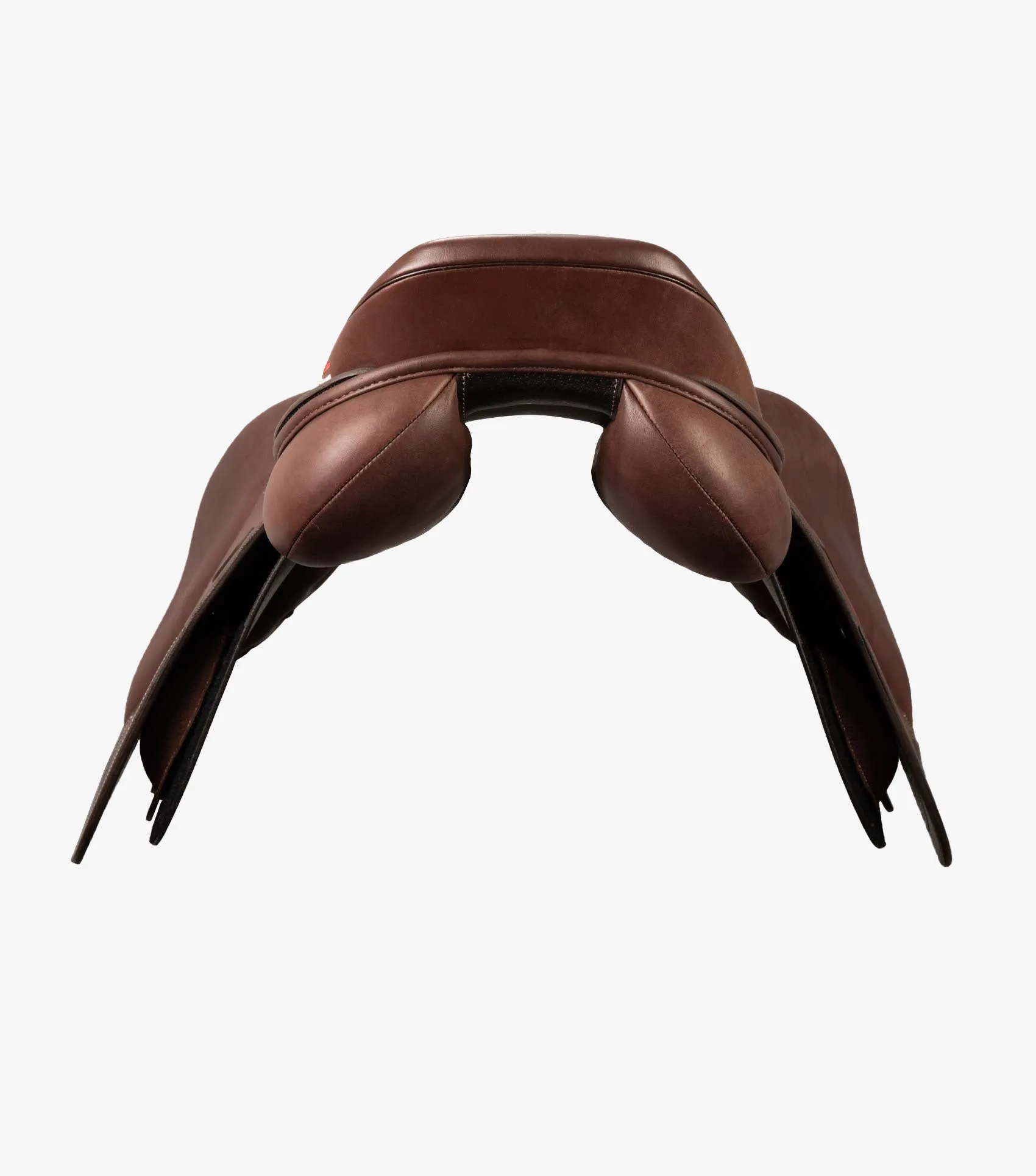 Chamonix Leather Close Contact Jump Saddle Brown
