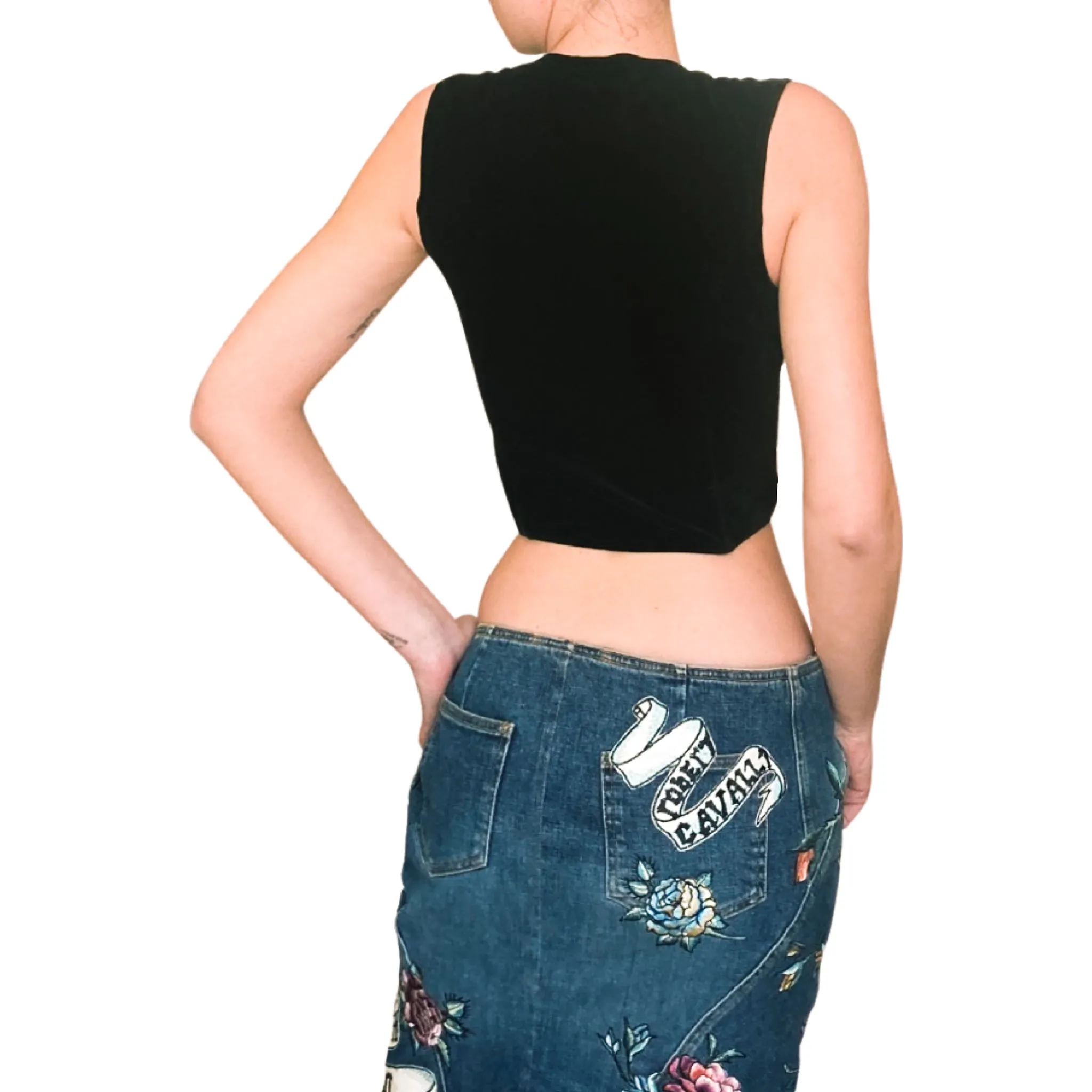 Chantal Thomass F/W 1995 rare velvet corset