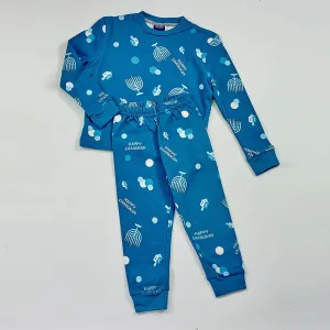 Chanukah Kids Pajamas, 100%  Cotton  , Size 12-18 Months, Bag