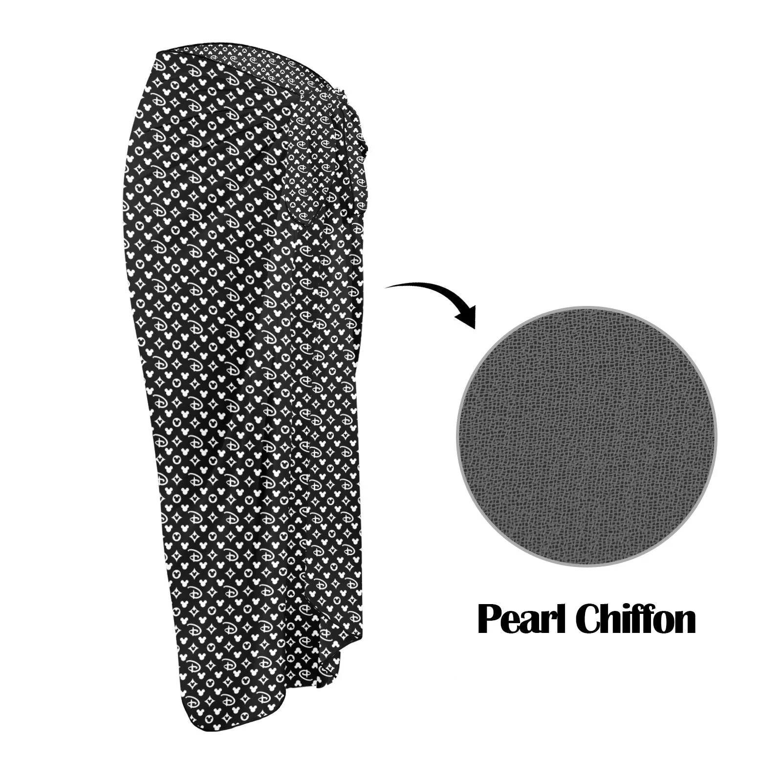Designer Long Beach Sarong Wrap