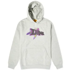 Dime Encino Chenille Hoodie in Heather Gray