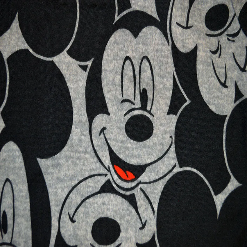 Disney Jr Mickey Mouse and His Pals 4pc Red Toddler Cotton Pajamas