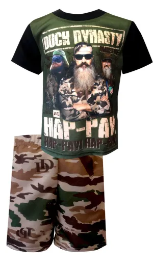 Duck Dynasty Hap-Pay Shortie Pajamas