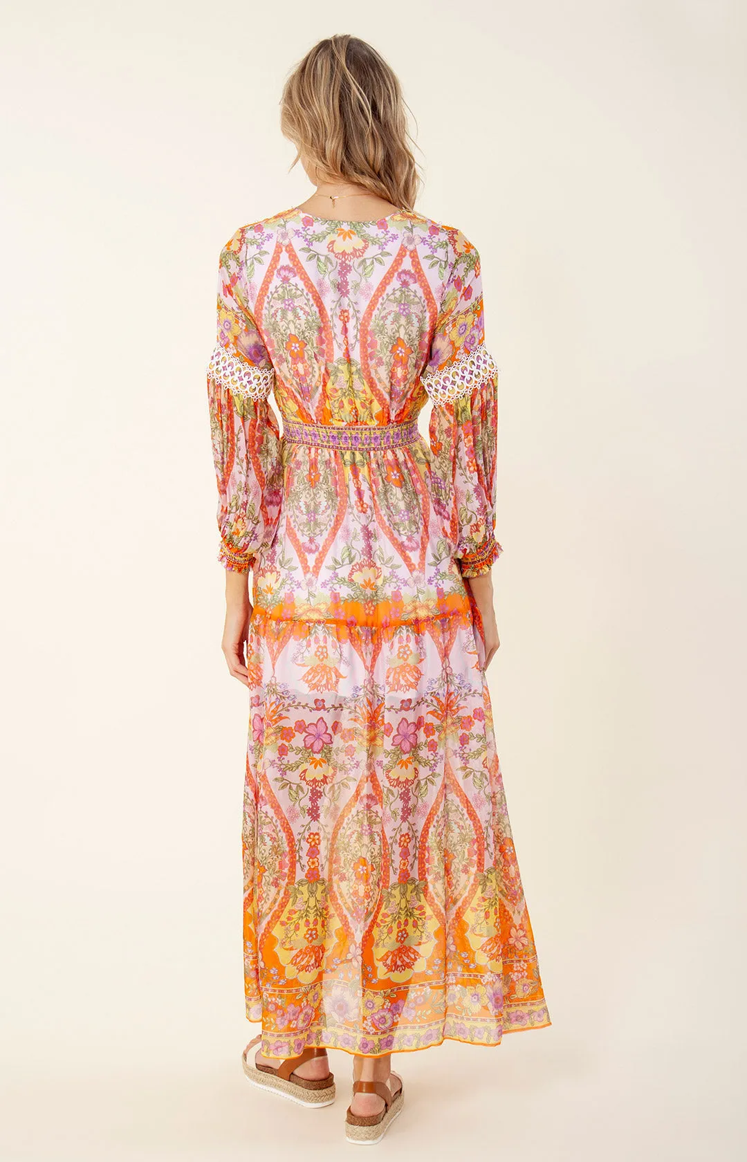Edlynn Chiffon Maxi Dress