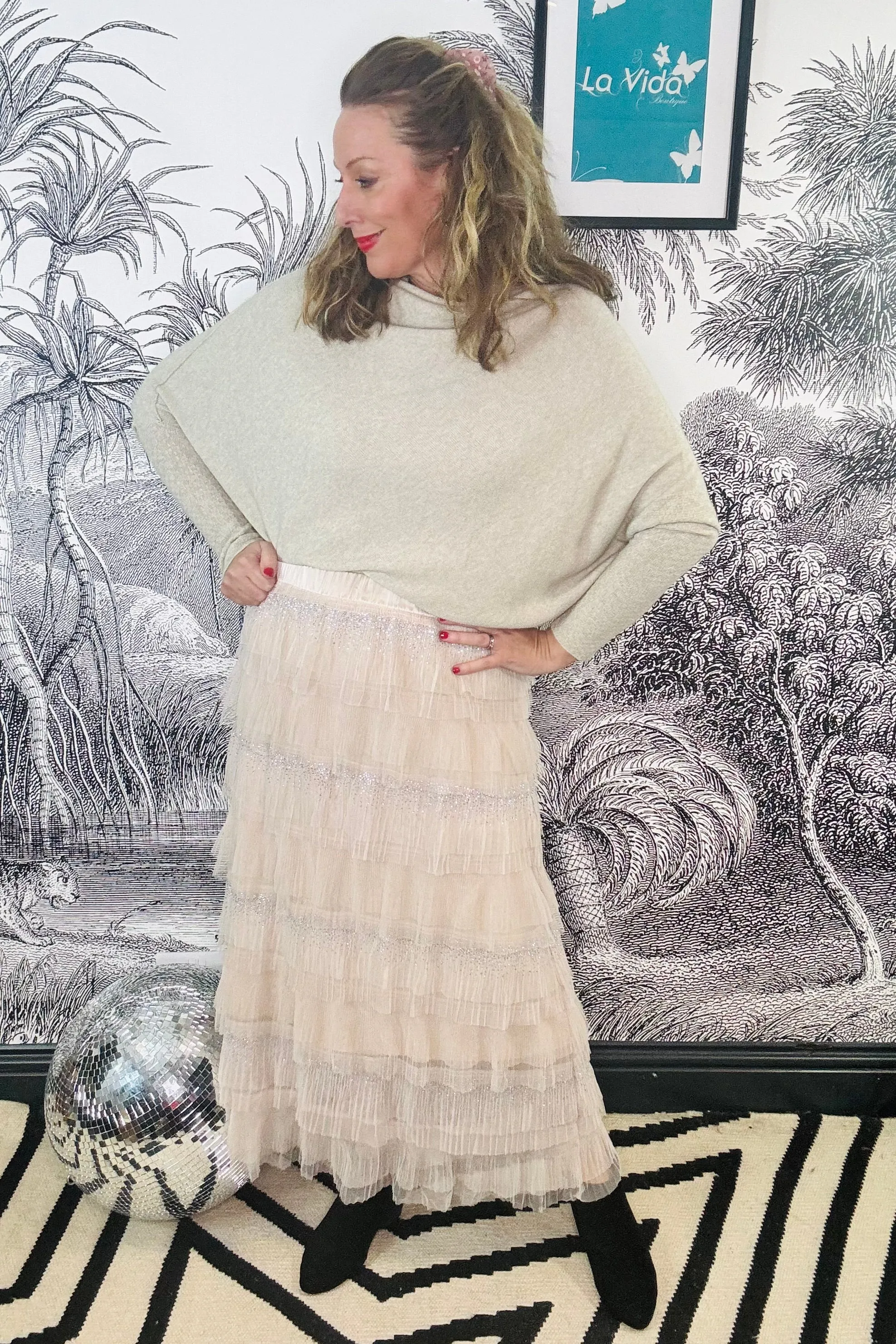 Esmee Dramatic Ruffle Tulle Skirt