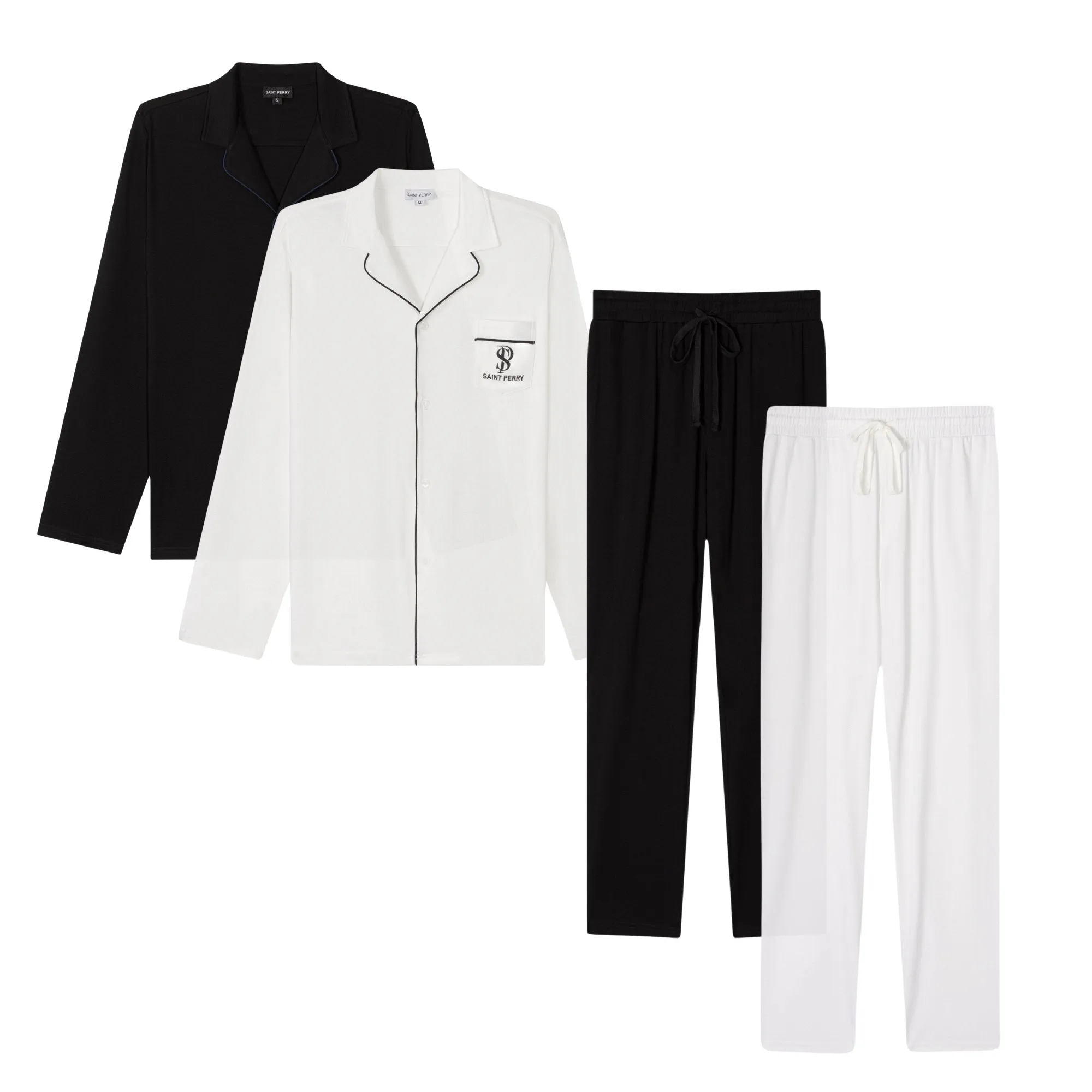 Essential Leisurely Set 2pcs Long Sleeves & Pajamas