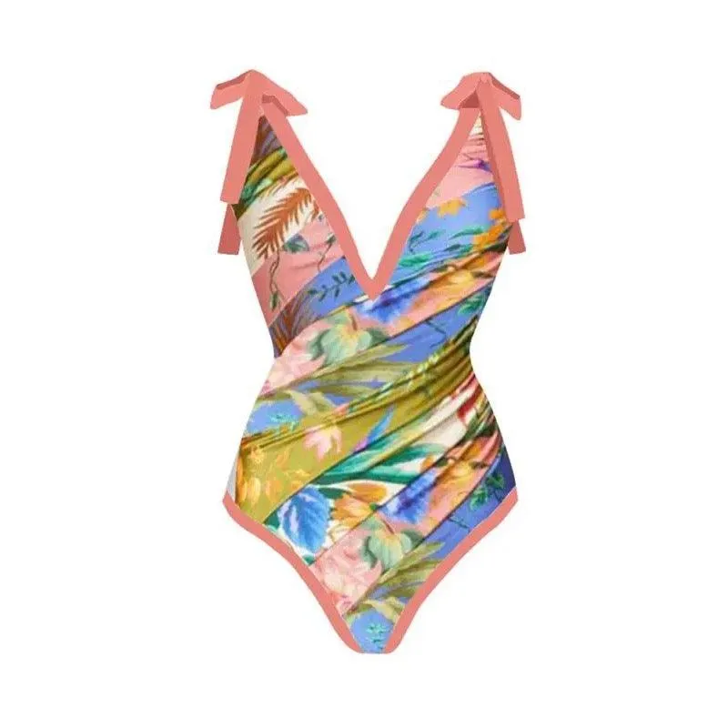 Ezra swimsuit with Sarong skirt