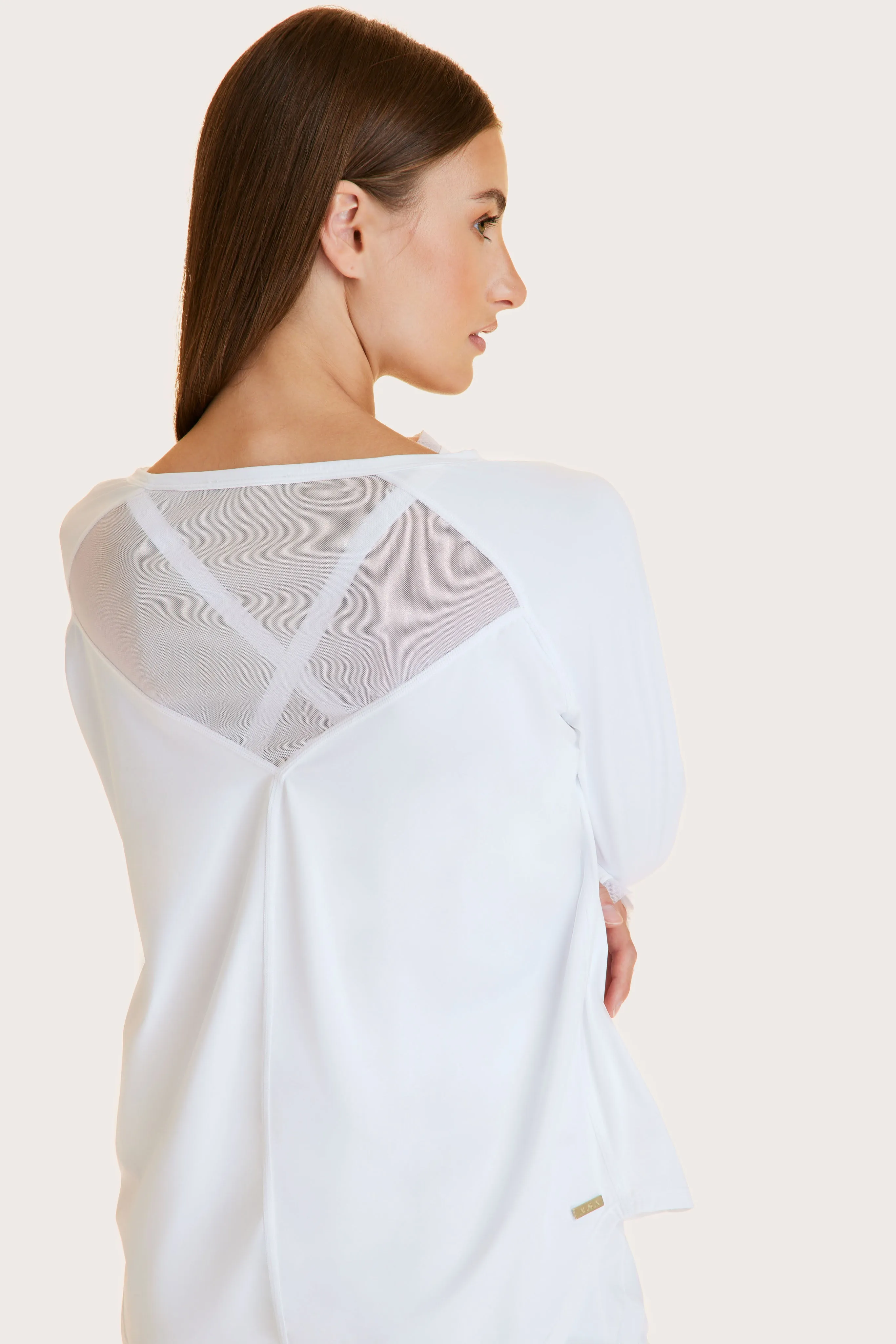 Fractal Raglan Long Sleeve Tee