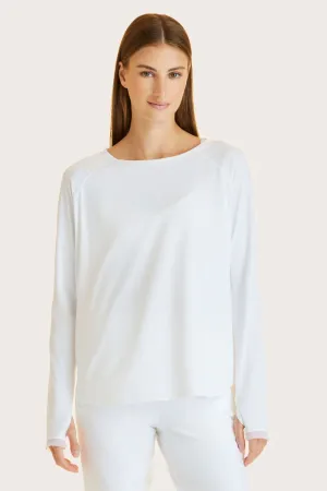 Fractal Raglan Long Sleeve Tee