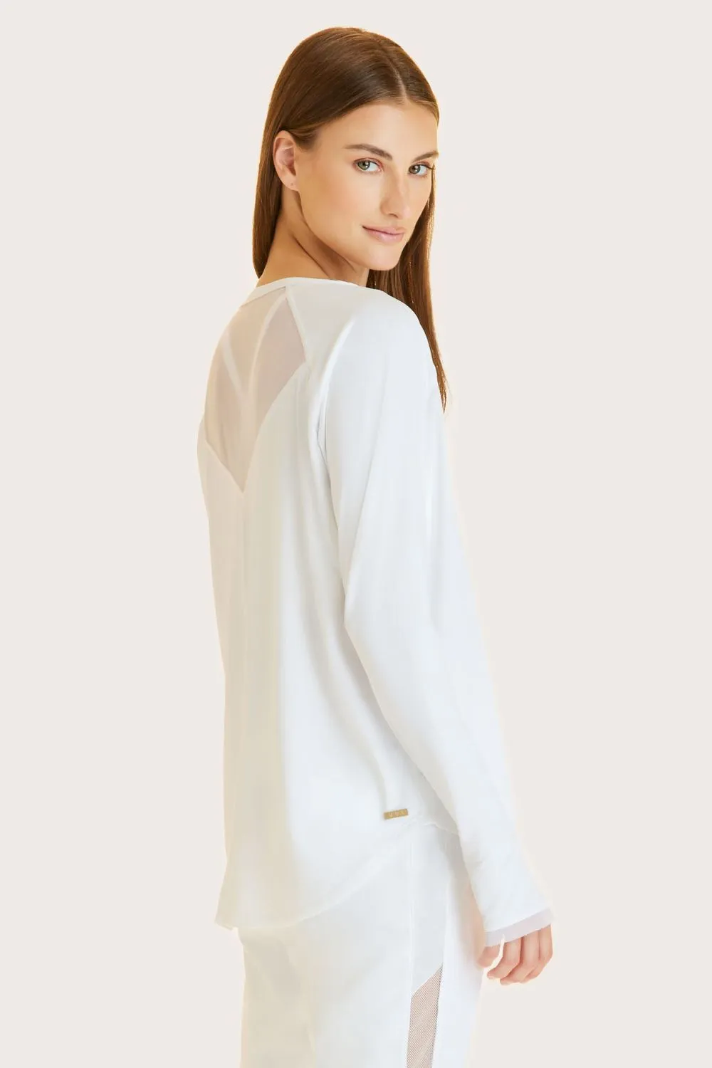 Fractal Raglan Long Sleeve Tee