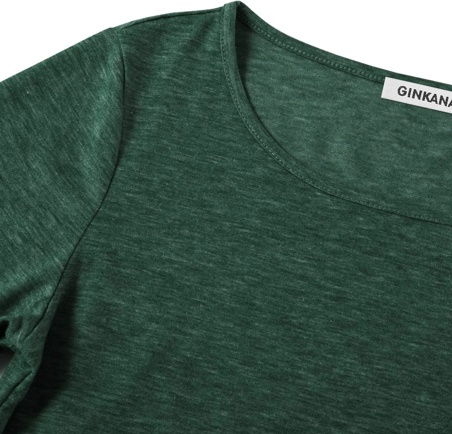 GINKANA Women's Baseball Crew Neck Flower Raglan Sleeve Maternity T-Shirt Top Pregnancy Shirt