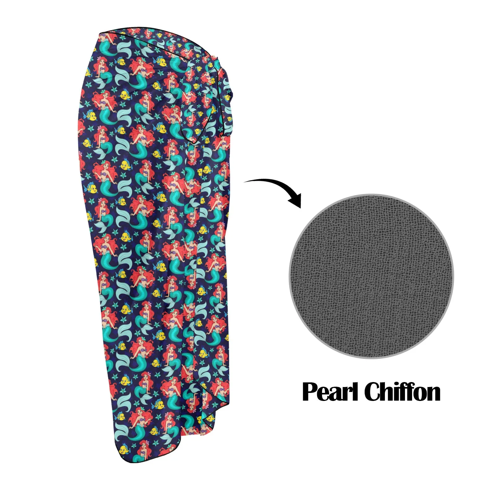 I Want To Be Where The People Are Long Beach Sarong Wrap