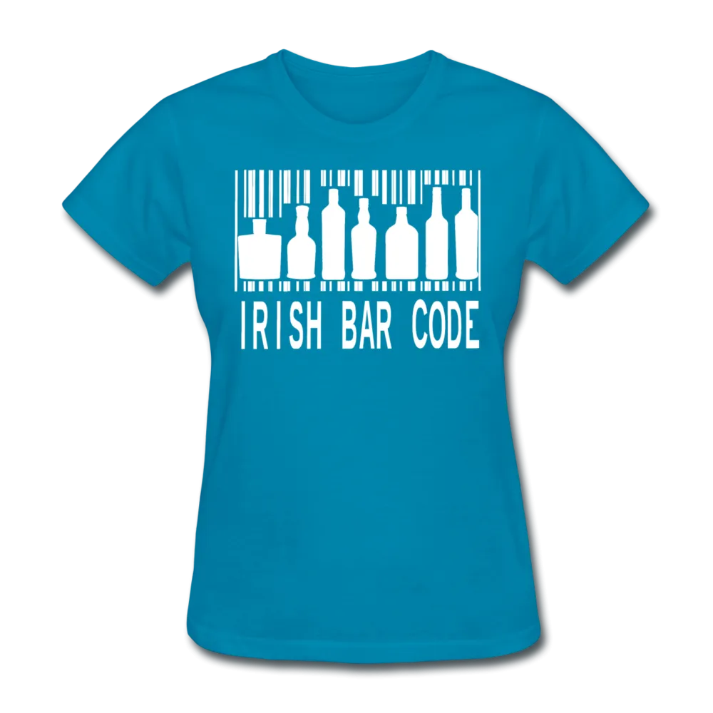 Irish Bar Code Women's T-Shirt