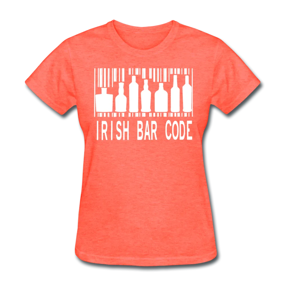 Irish Bar Code Women's T-Shirt