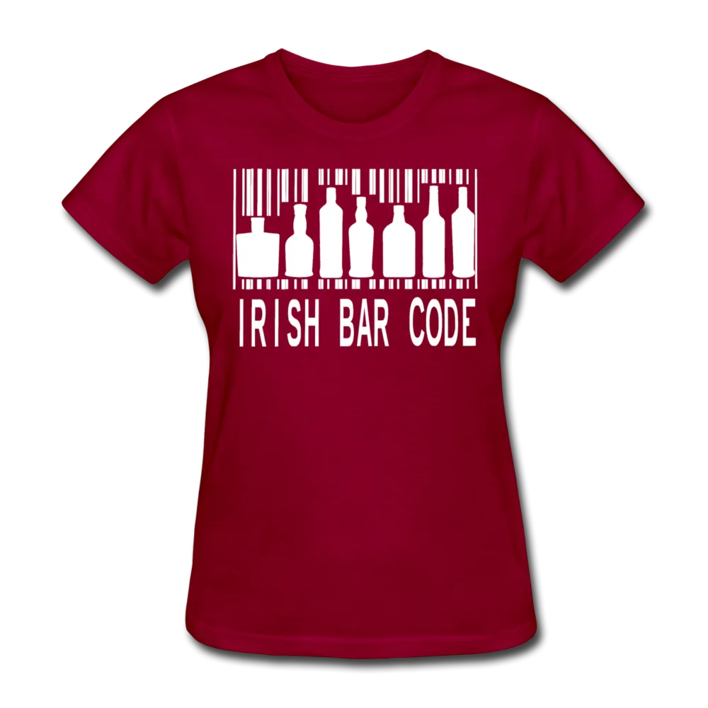 Irish Bar Code Women's T-Shirt