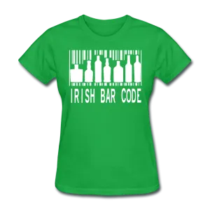 Irish Bar Code Women's T-Shirt