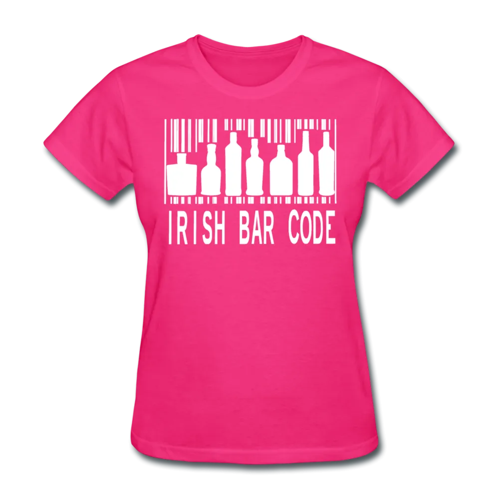 Irish Bar Code Women's T-Shirt
