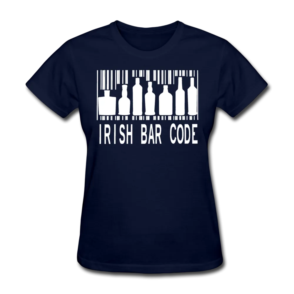 Irish Bar Code Women's T-Shirt