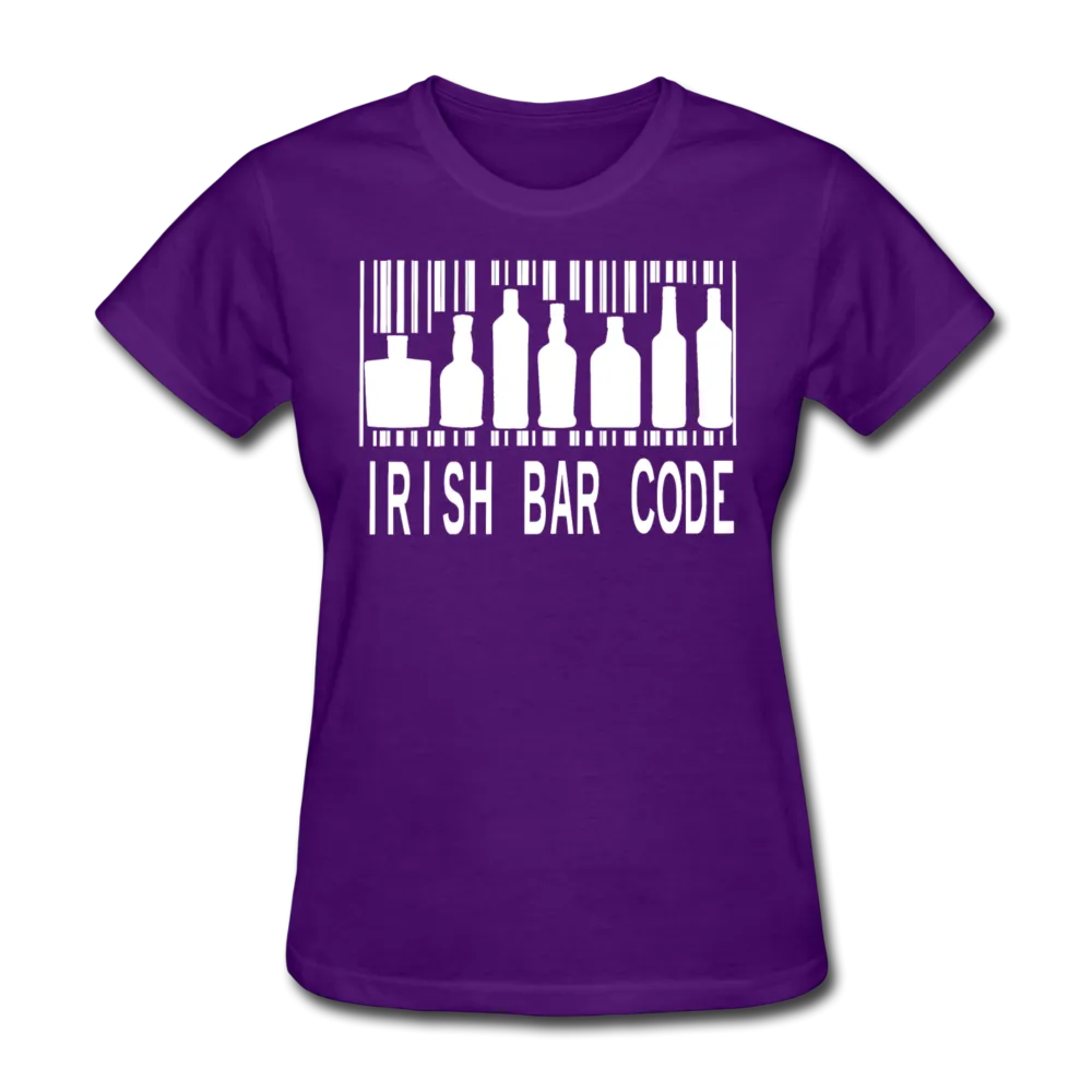 Irish Bar Code Women's T-Shirt
