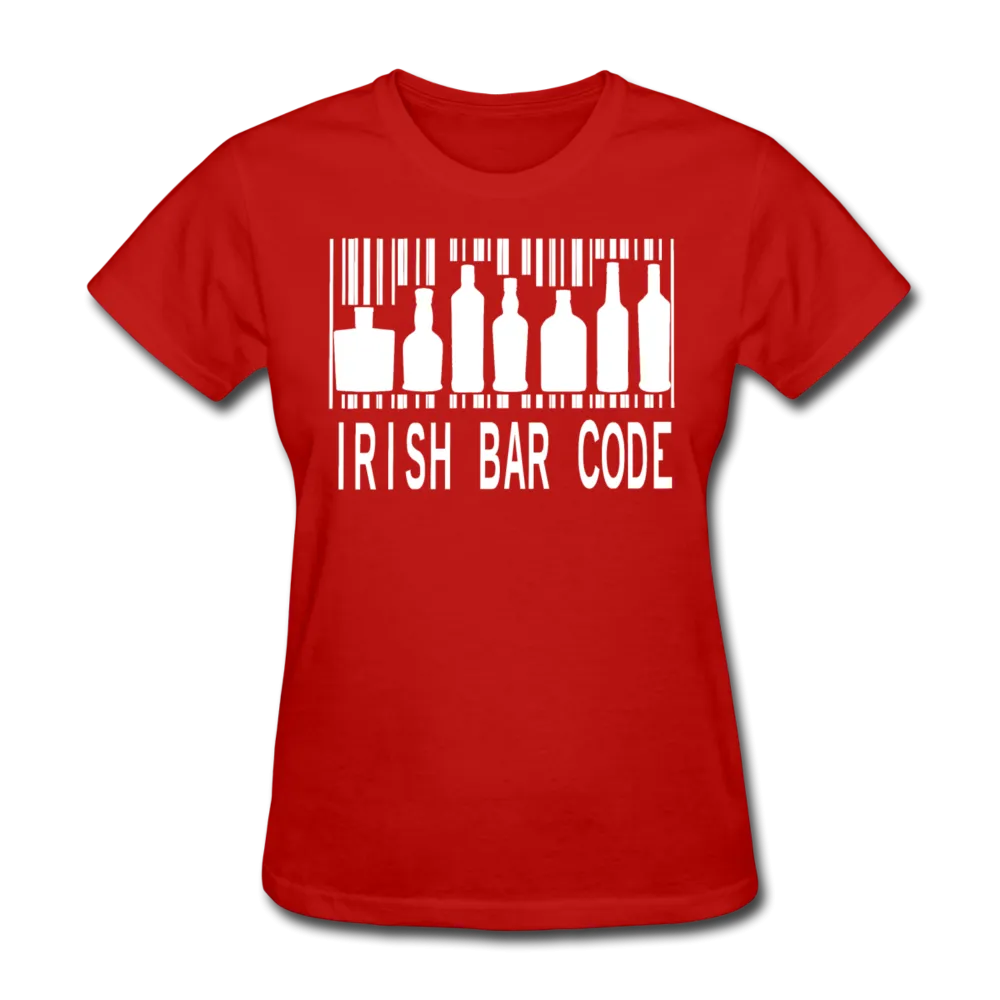 Irish Bar Code Women's T-Shirt