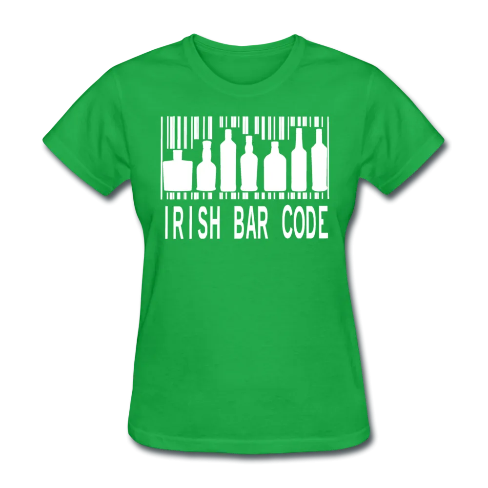 Irish Bar Code Women's T-Shirt