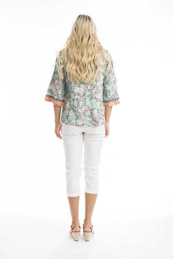 Ishigaki Flaired Sleeve Top