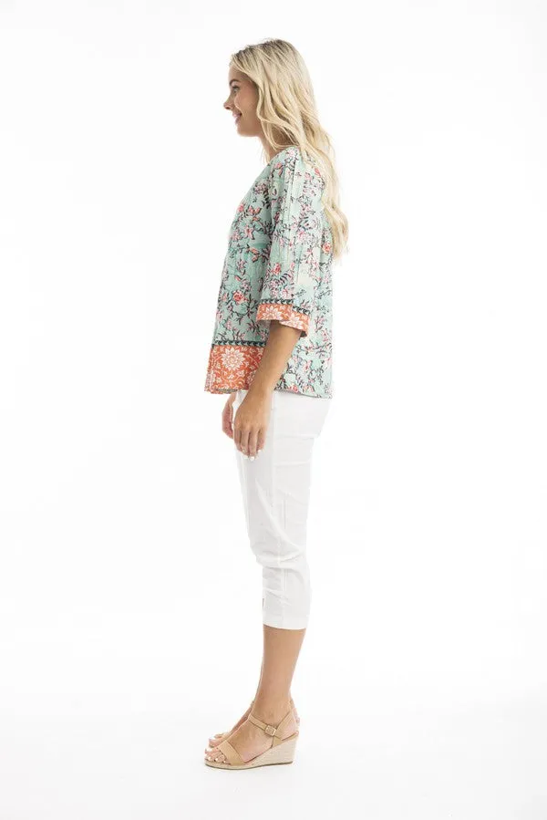Ishigaki Flaired Sleeve Top