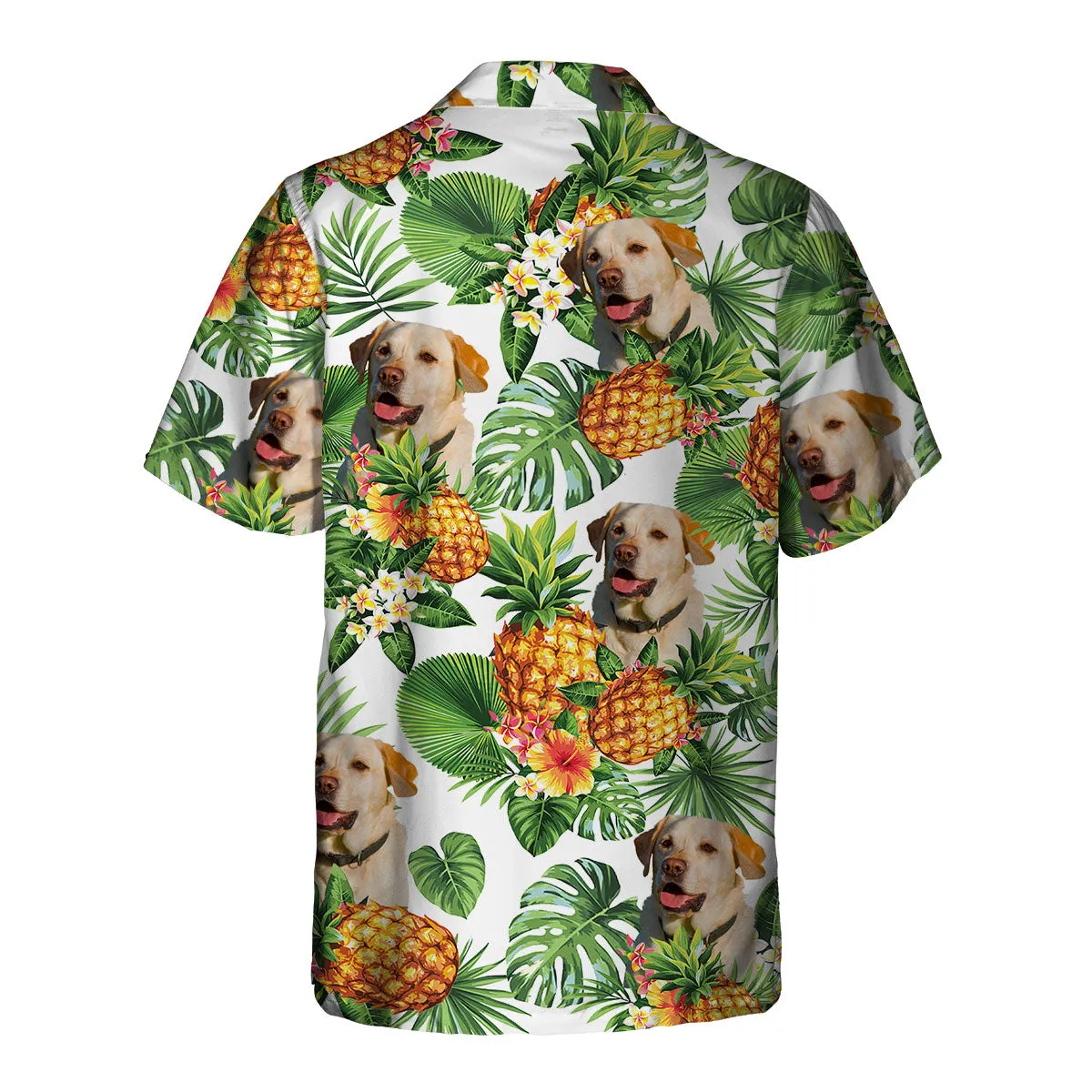 Labrador Retriever Tropical Pattern Hawaiian Shirt, Dog Hawaiian Shirt, summer gift for men and women