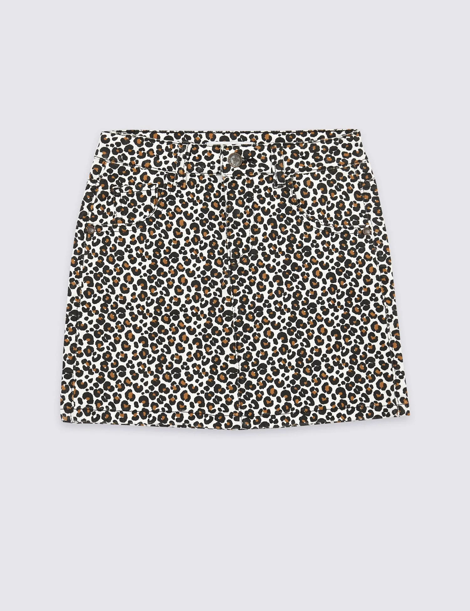 Leopard Print Skirt