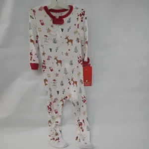 Long Sleeve 1pc Pajamas  by Milk Berry Pajamas   Size 12m