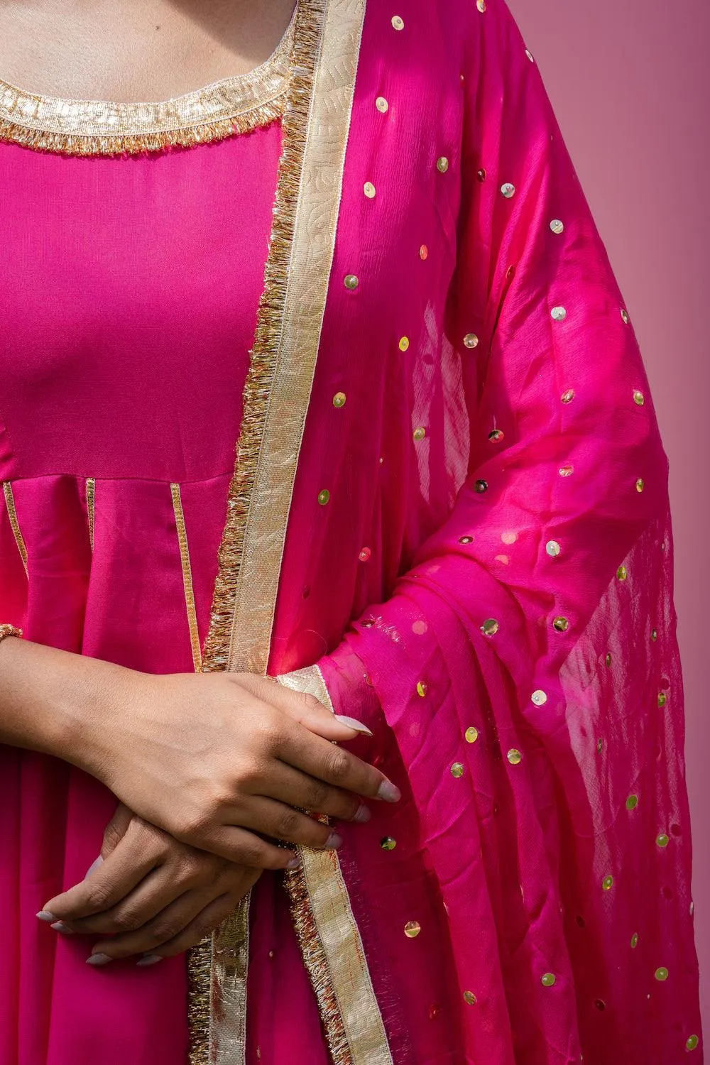 Mehfil Rani Anarkali Skirt Set