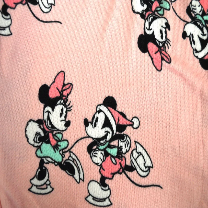 Minnie and Mickey Mouse Oh What Fun Holiday Pajama Set