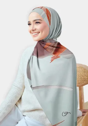 Morning Dew Printed Chiffon Hijab