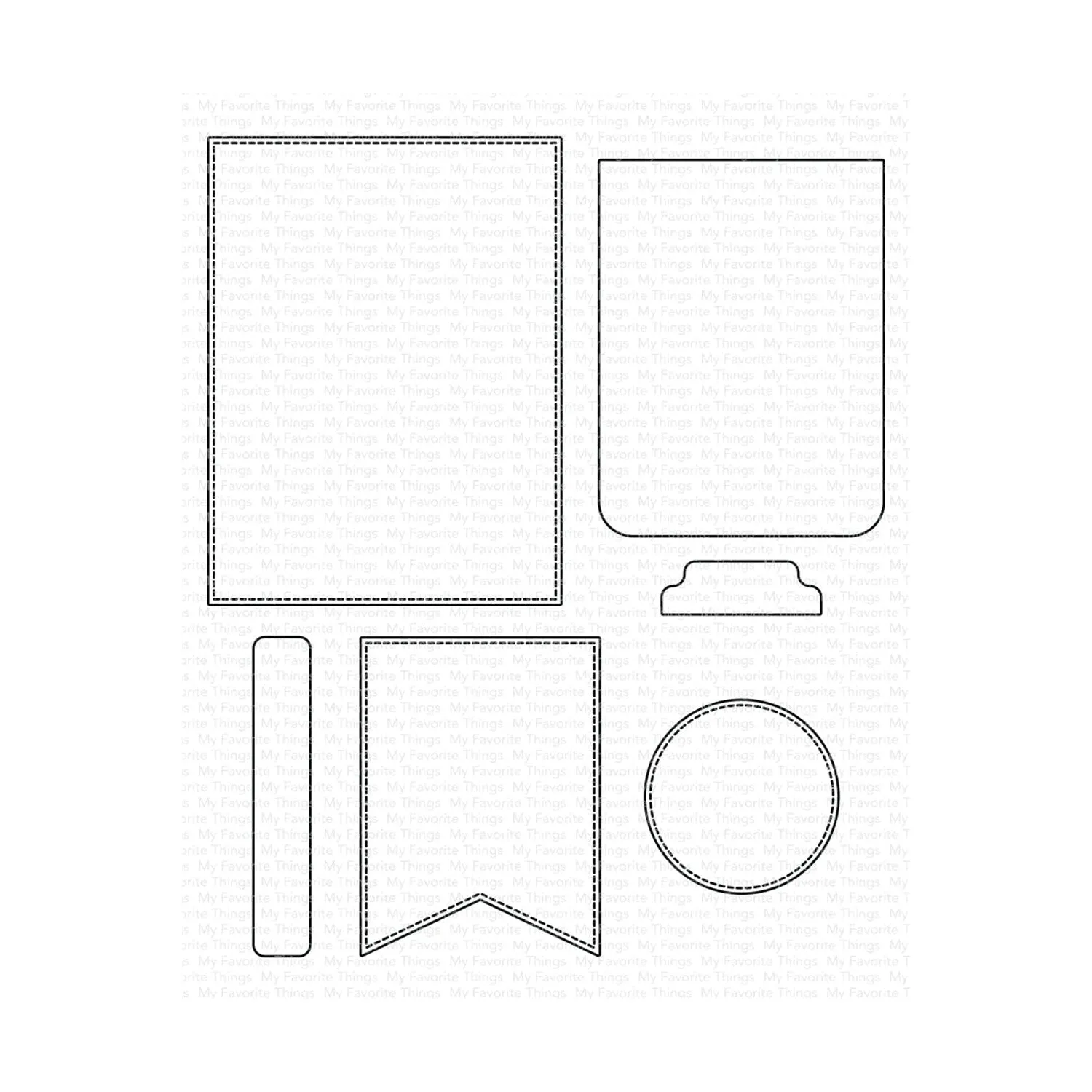 My Favorite Things Die-Namics Dies - Blueprints 24