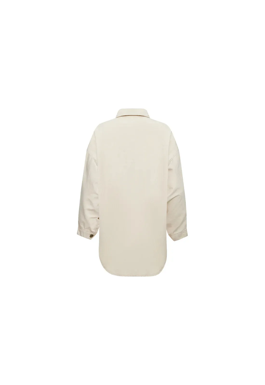 Nyc Boyfriend Shirt - Light Beige