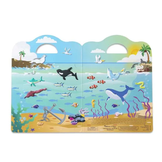 Ocean Puffy Sticker Play Set