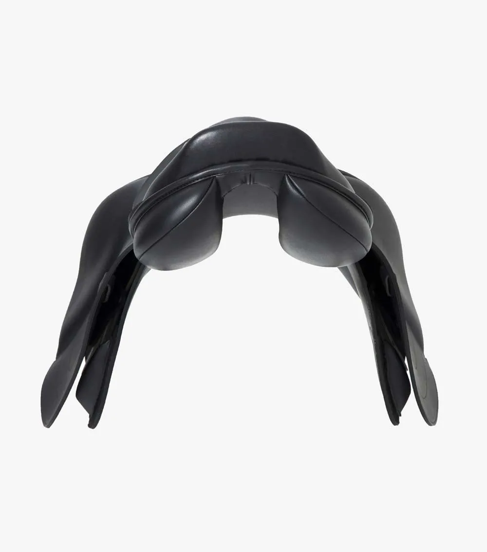 Prideaux Synthetic Close Contact Jump Saddle Black