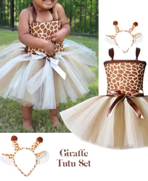 Safari Costume - Giraffe Tutu Set